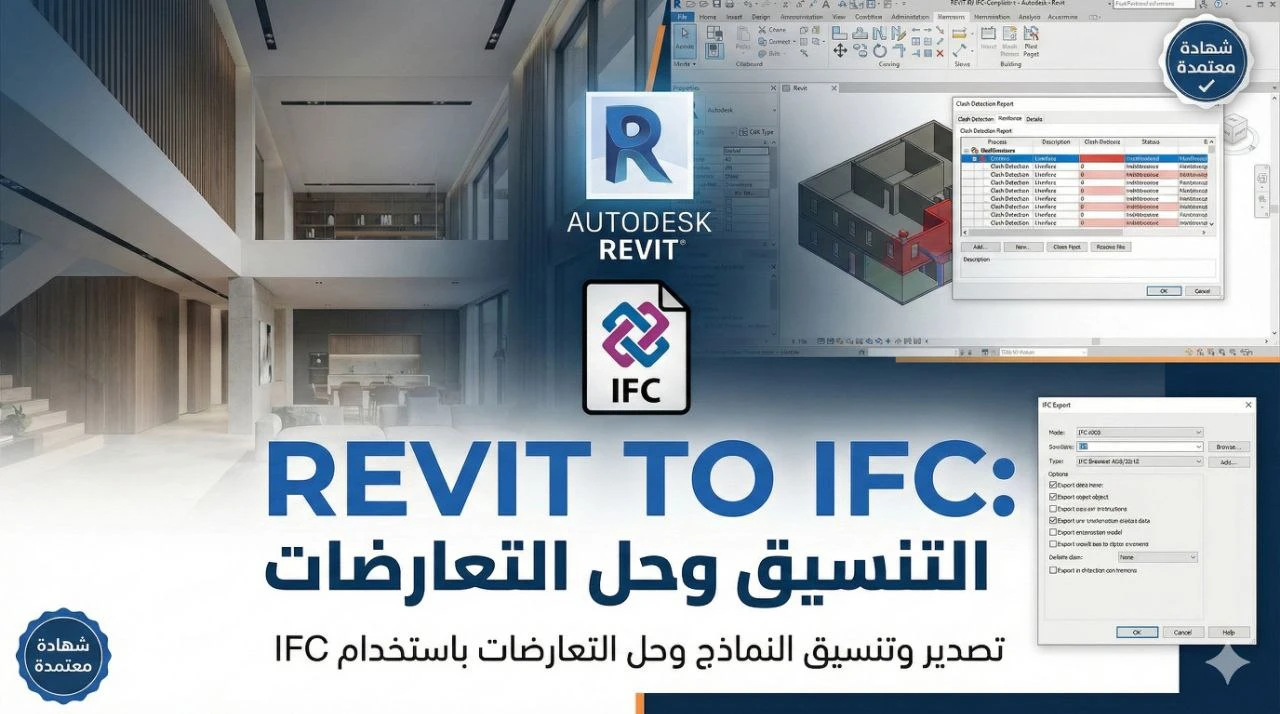 Revit to IFC: Coordination & Clash Detection