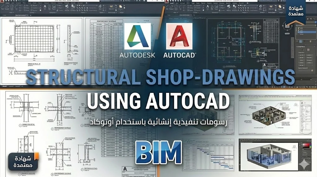 Str. Shop-drawings using AutoCAD